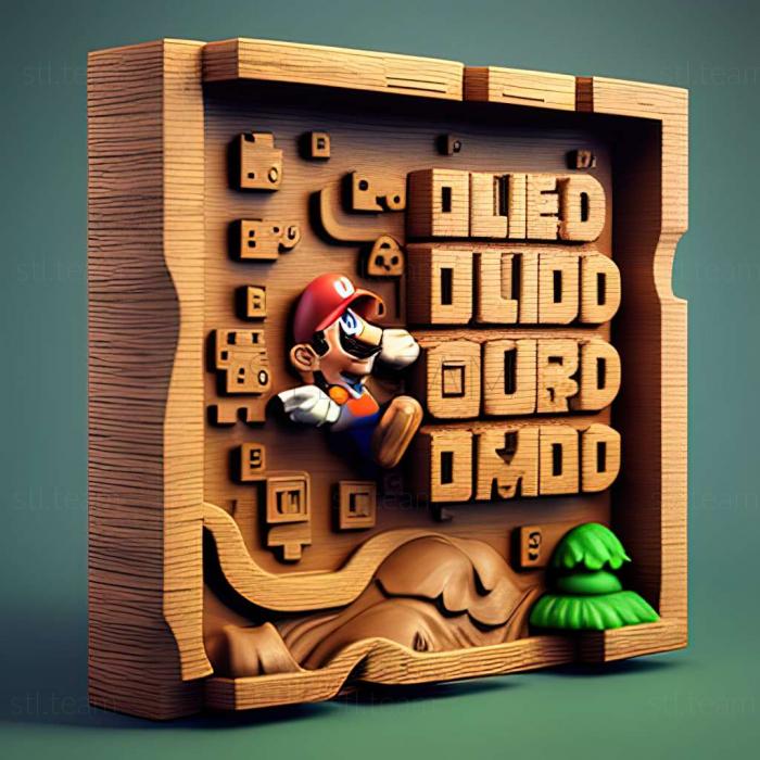 3D модель Гра Super Mario 3D Land (STL)